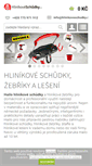 Mobile Screenshot of hlinikoveschudky.cz